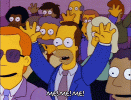 Excited Season 3 GIF by The Simpsons Excited Season 3 GIF by The Simpsons
