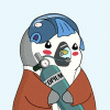 Sad Mask GIF by Pudgy Penguins Sad Mask GIF by Pudgy Penguins